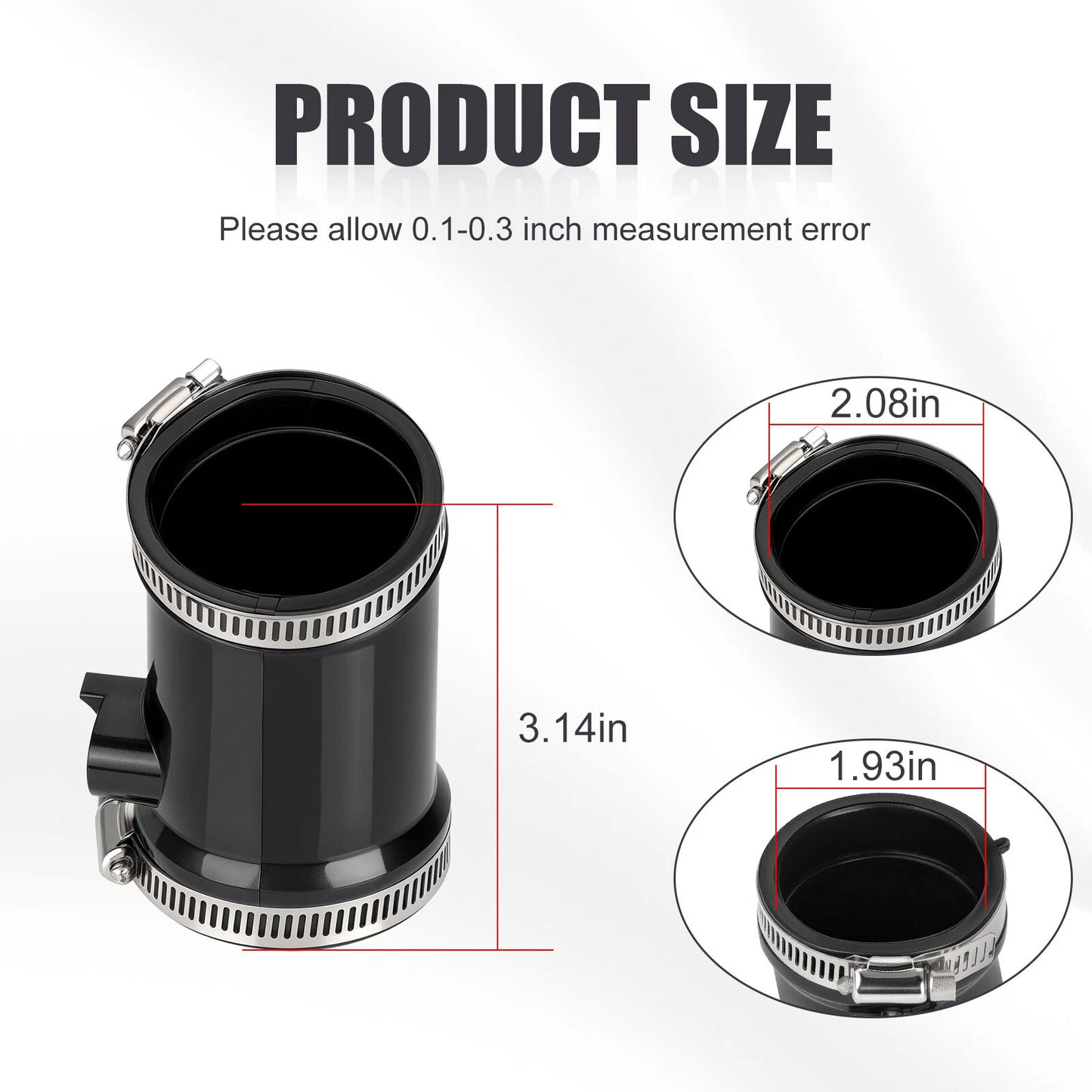 Air Cleaner Boot Joint for Yamaha Kodiak/Grizzly 400/450 YFM400/450