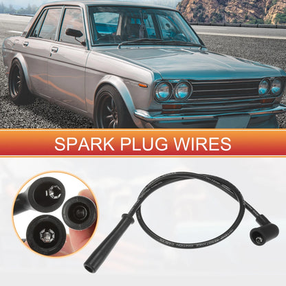 5 Pcs Spark Plug Wire Ignition Coil Cables for Nissan 200SX 510 521 610 710 720
