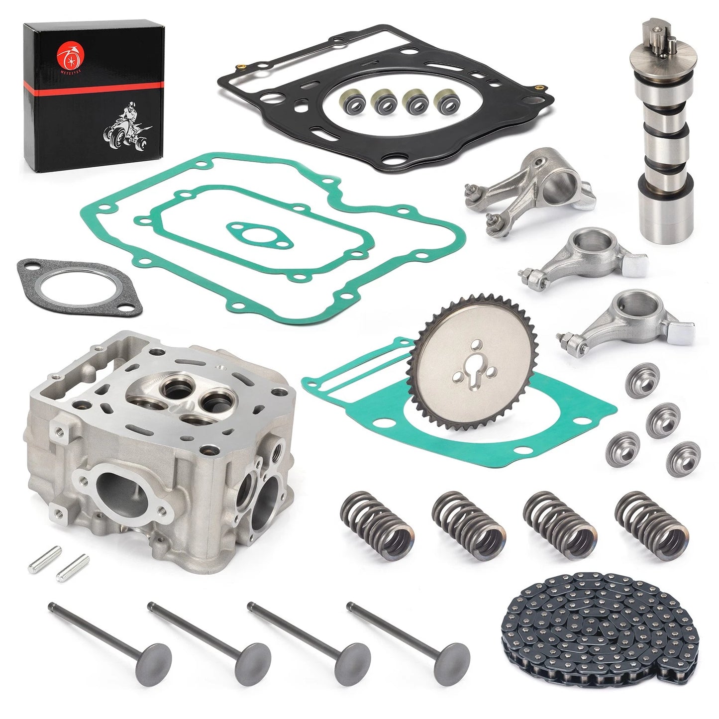 Cylinder Head Rocker Arm Camshaft Kit for Polaris Big Boss 500 (1998–2002)