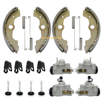 Front Brake Wheel Cylinders & Shoes for Honda FourTrax TRX350 4x4 (1986–1987)