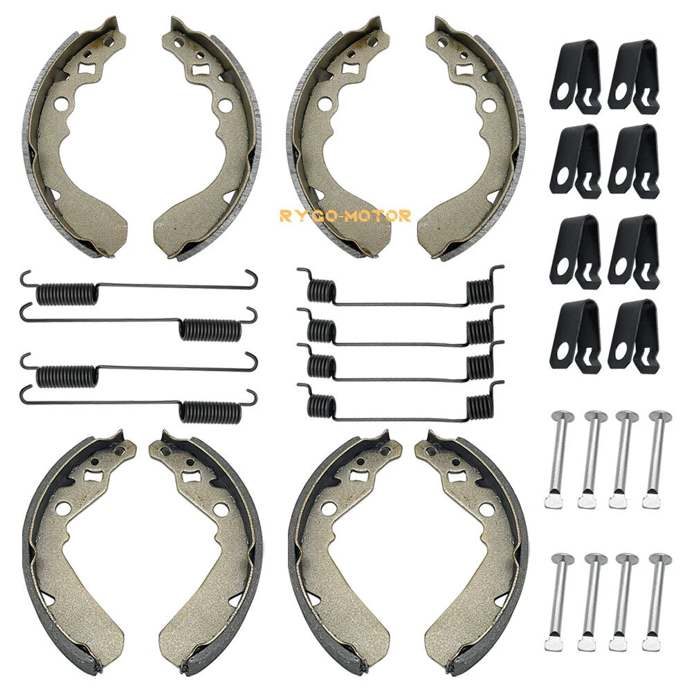 Front & Rear Brake Shoes for Kawasaki Mule KAF300