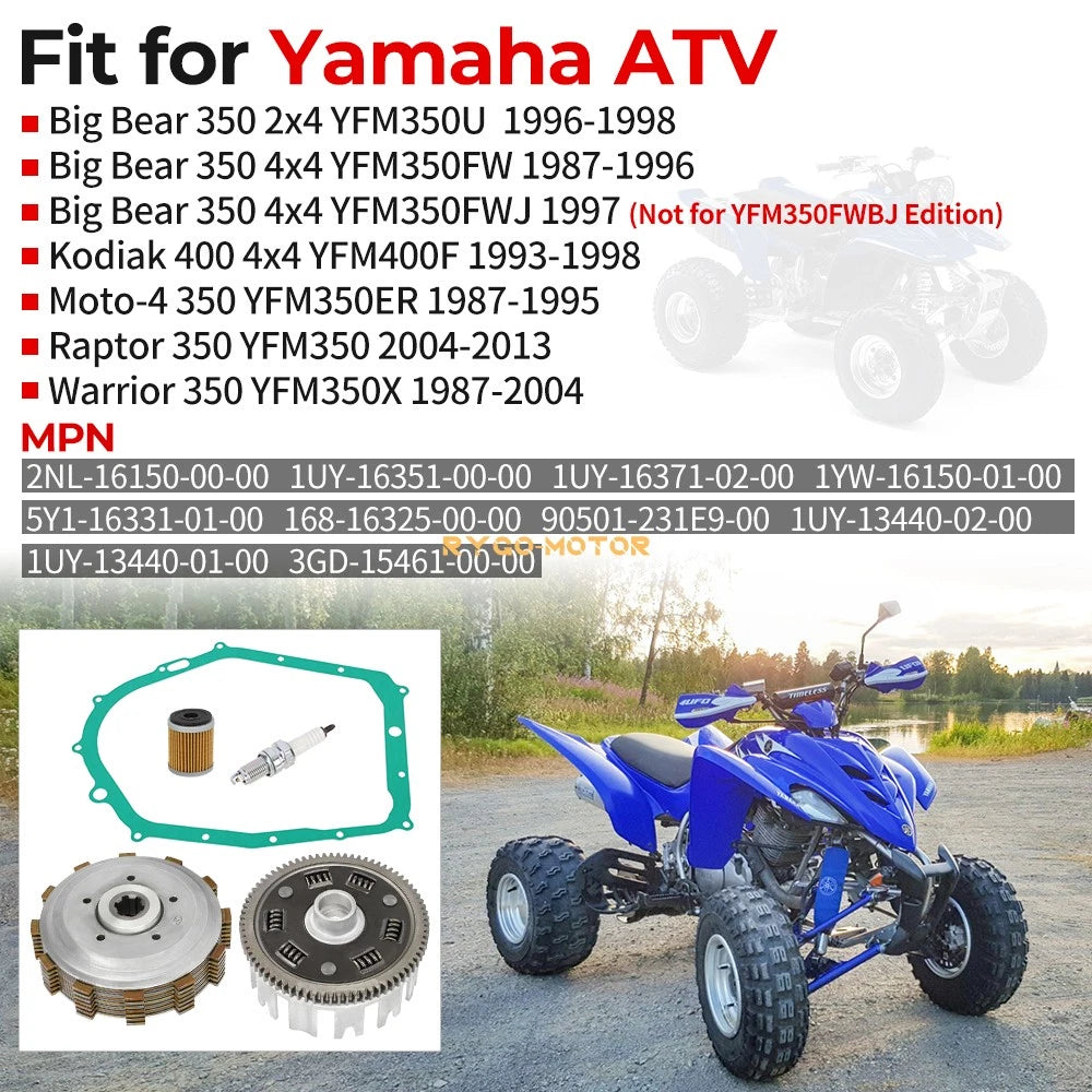 Clutch Basket Gasket for Yamaha Raptor 350 YFM350R (2004–2013)
