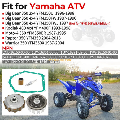 Clutch Basket Gasket for Yamaha Raptor 350 YFM350R (2004–2013)