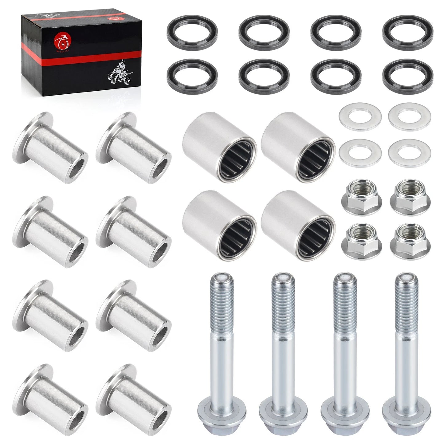 Front A-Arm Bushing Bearing Bolt for Suzuki Quadsport Z 400 2x4 (2003-2008)