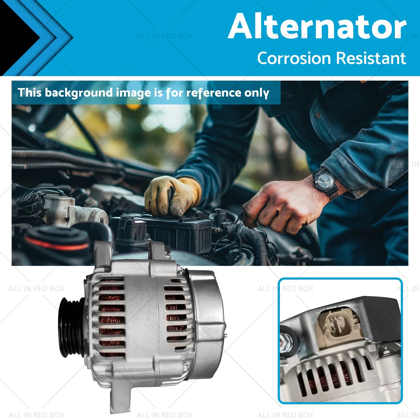 80A Alternator for Toyota Yaris NCP90R NCP91R NCP93R NCP130R NCP131R (2005-2020)
