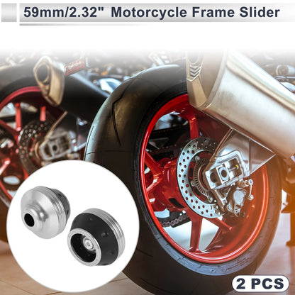 Slider Frame / 15mm Aluminum Alloy Plastic 2 x / Motorcycle for Make Model