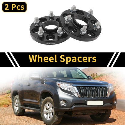 2 x 5x100mm Wheel Spacers 54.1mm/2.13in M12x1.5 for Toyota Land Cruiser (2003–2007)