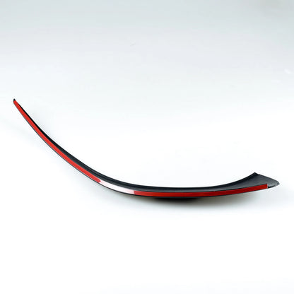3 x Black  Front Bumper Flap Spoilers for Mercedes Benz C118 (2019-2020)
