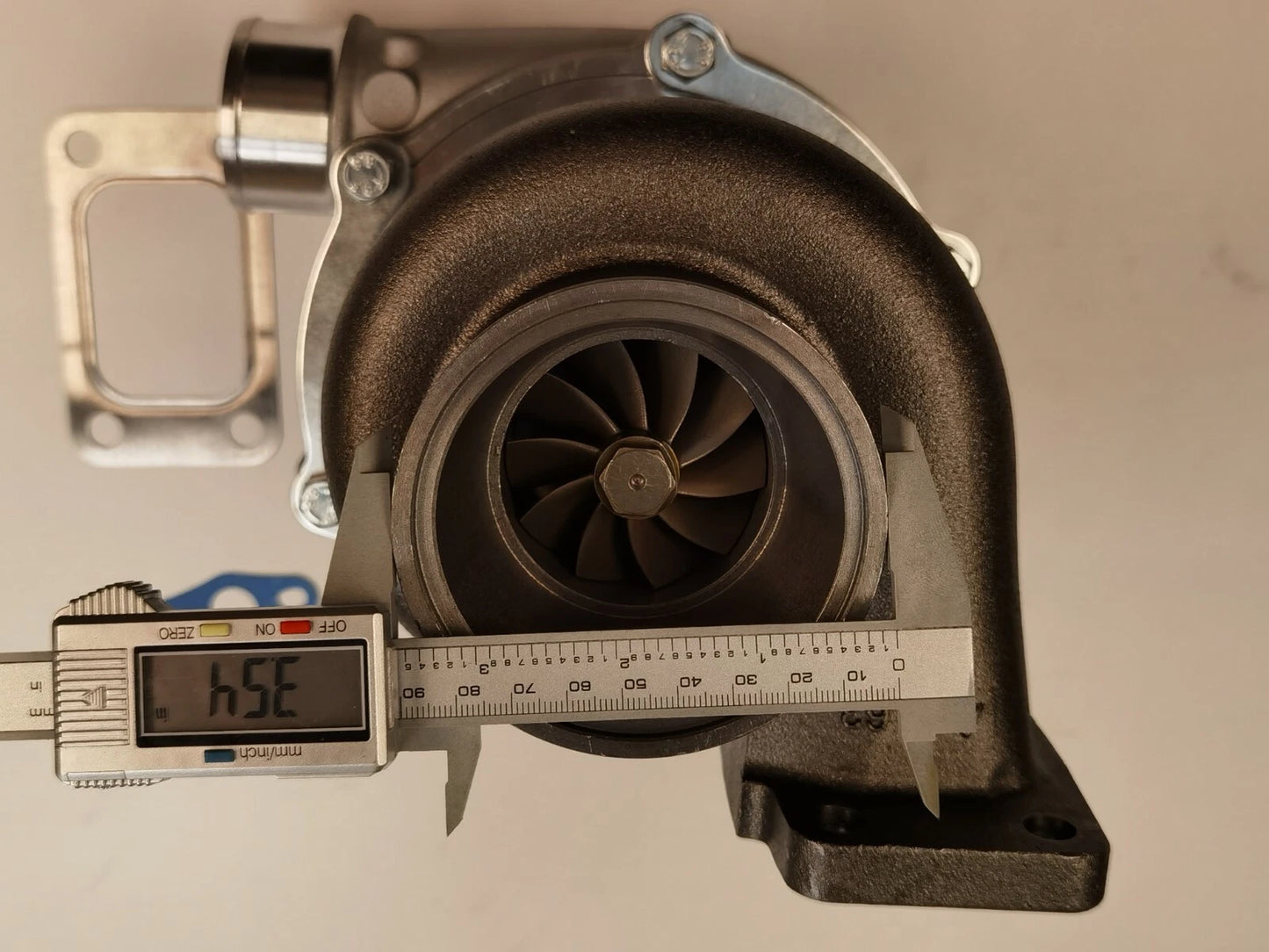 V-band GTX3071R Turbocharger for T3 GT35 (Balanced, Dual Bearing, .63 A/R)