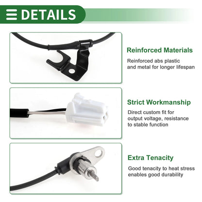 ABS Wheel Speed Sensor for Mazda Protege5 (2002-2003)