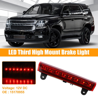 LED Third High Mount Brake Light for Chevrolet Suburban Black Red