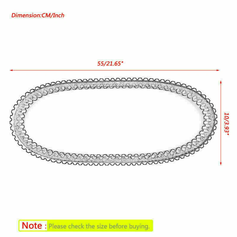 Timing Belt for Arctic Cat ZR6000 (2016-2023)