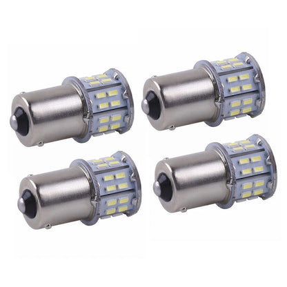 4 x 1156 LED White Turn Brake Tail Indicator Bulbs for Car (No Year Specified)
