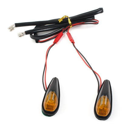 Motorcycle Turn Signal Indicator Blinker 12V Mini Lamps for Make & Model