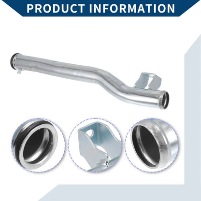 Radiator Hose for Kia Rio (2006-2011) Metal Silver Tone