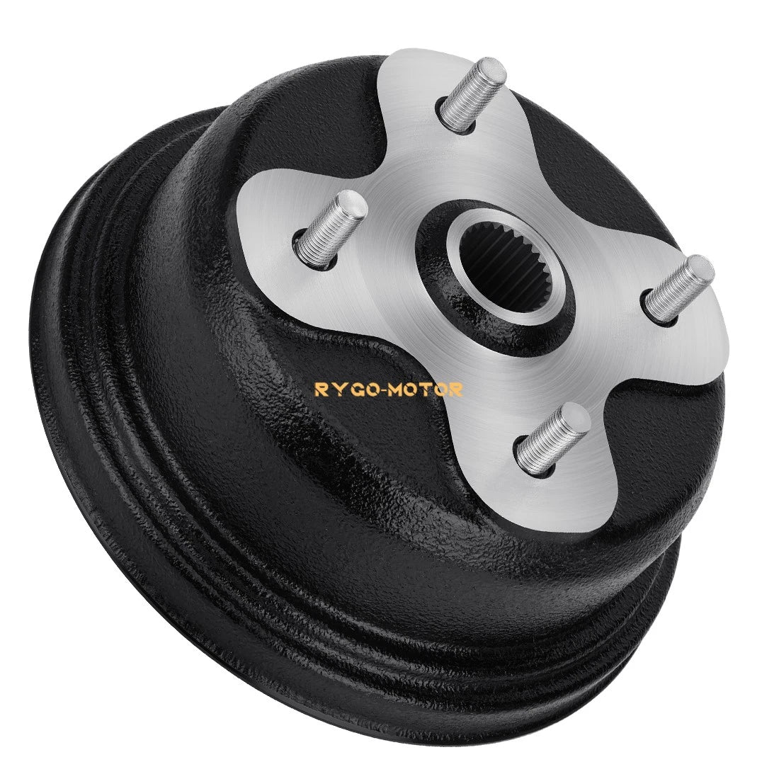 Rear Brake Drum Hub Plate Shoes Assy for Yamaha Big Bear 350 (1996–1999)