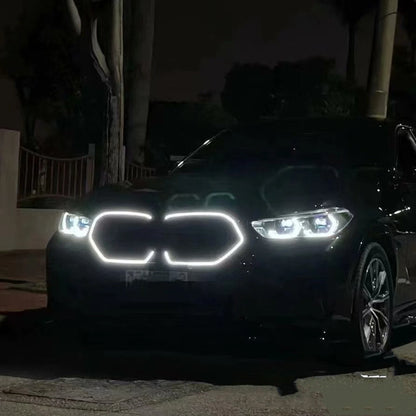 Black Front Kidney Grille for BMW X6 G06 (2019-2023)