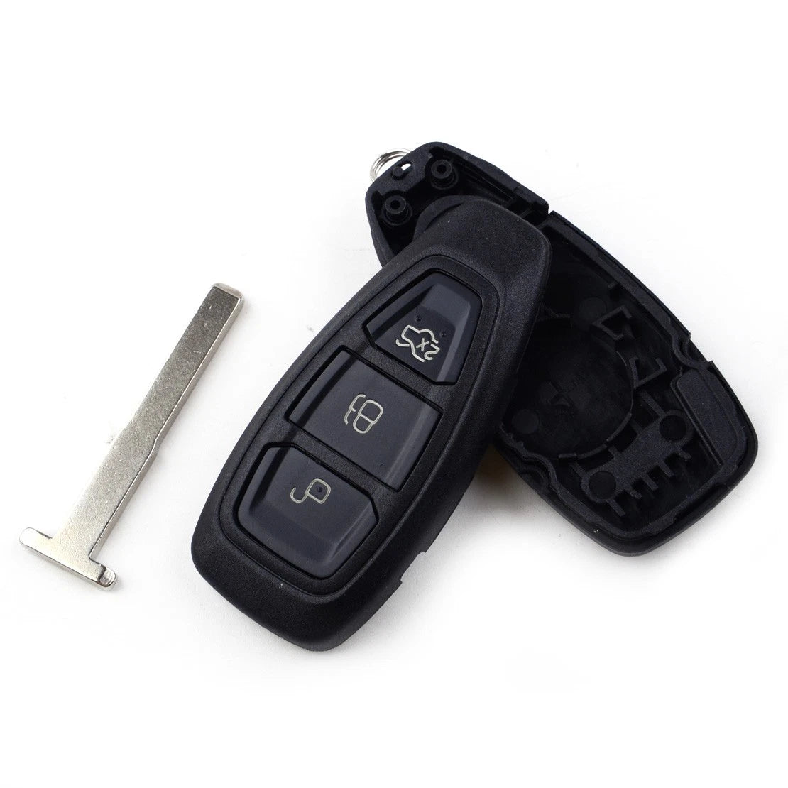 3 Button Smart Key Shell Remote Cover for Ford Mondeo Fiesta Focus (2011-2023)