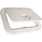 Caravan RV Access Hatch Recessed Handle White for Nuova Rade 375x275 x2