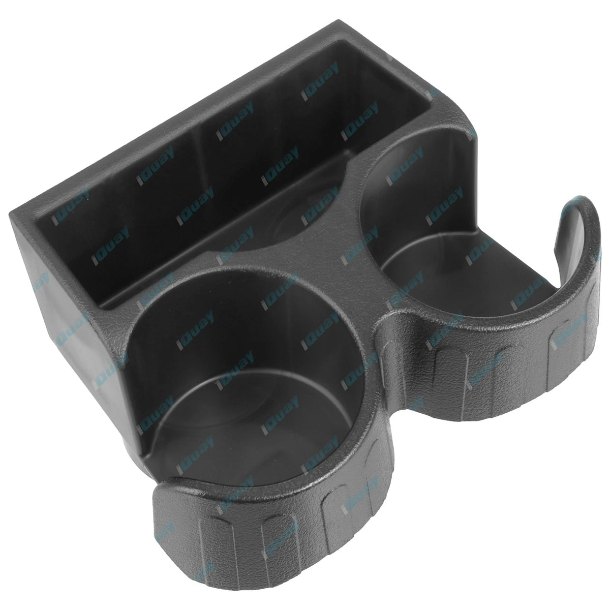 Black Multiple Cup Holder for Nissan Patrol GU Y61 Cupholder for Two Large Cups