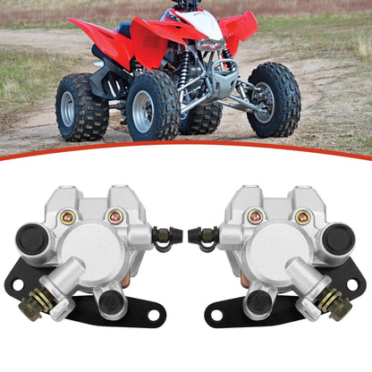 Front Brake Calipers & Pads for Yamaha Raptor 125 350 660R