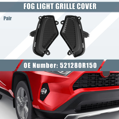 Fog Light Grille Covers  for Toyota RAV4 (2019-2023)