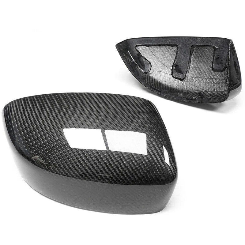 Full Carbon Fiber Side Mirror Cover Caps Replace for Maserati Levante 2016-2023