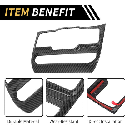 Dashboard Center Console Window Control Panel Cover for Jeep