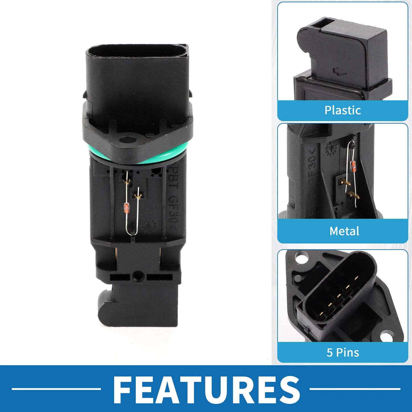 MAF Mass Air Flow Sensor for Land Rover Freelander, MG ZT (2001-2006)