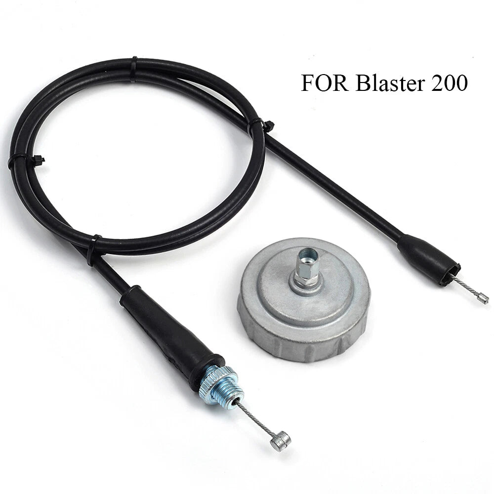 Throttle Cable & Cap Removal Eliminator Kit for Yamaha Blaster YFS200 (1988–1994)