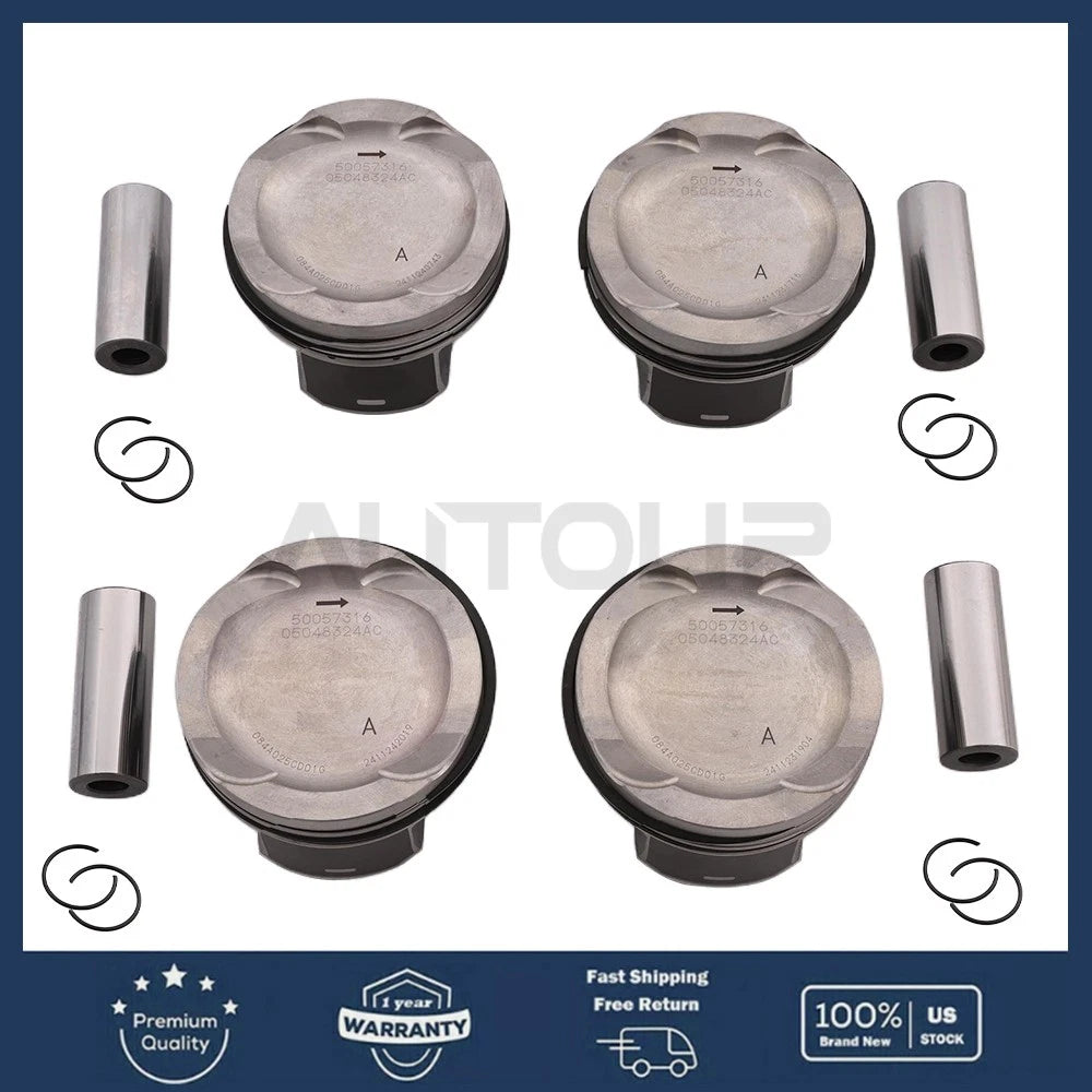 Piston & Ring Kit / 2.0T / Jeep Wrangler Grand Cherokee (2018–2023)