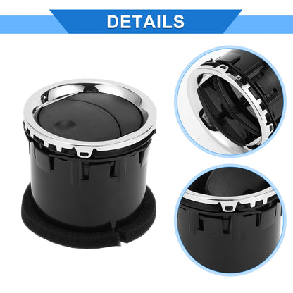 A/C Outlet Air Vent Panel for Ford Fusion 2006-2009 Black Silver Tone
