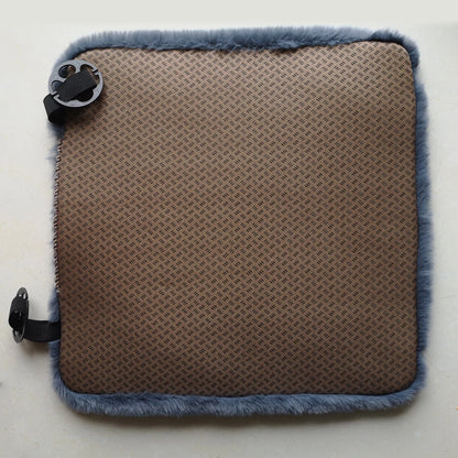 Anti-Slip Plush Front Seat Cover Cushion Pad for Universal Cars
