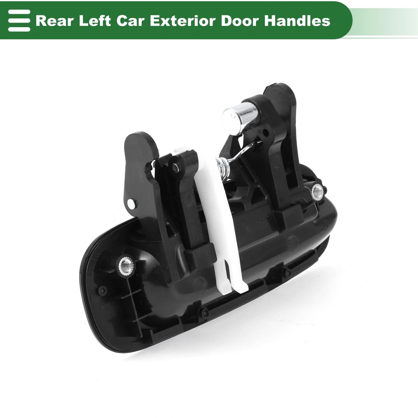 Rear Left Door Handle for Toyota Corolla (1998-2002) Black