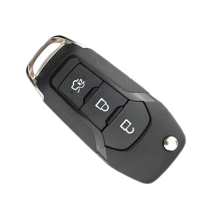3 Button Remote Flip Key Fob Case Cover for Ford F-150 2015-2019