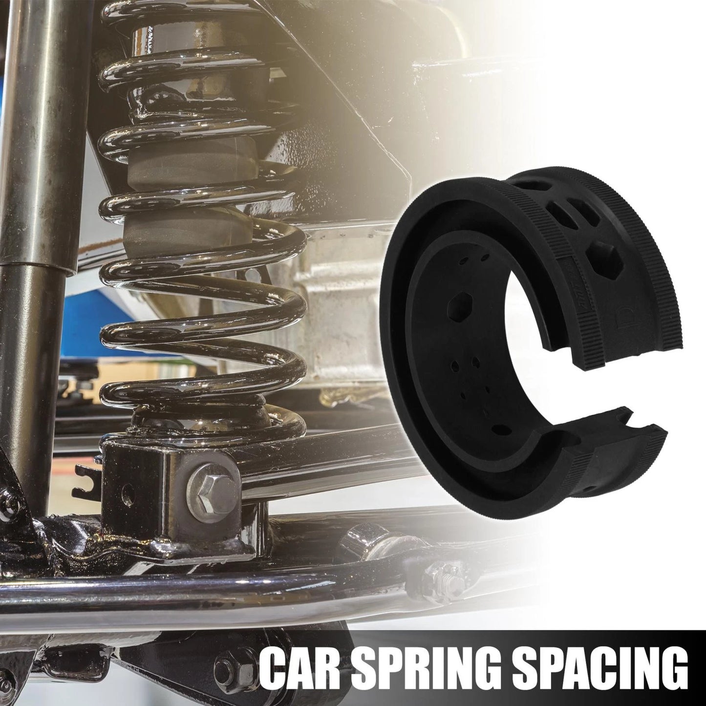 Universal D Type Coil Spring Rubber Buffer for Ford Chevy