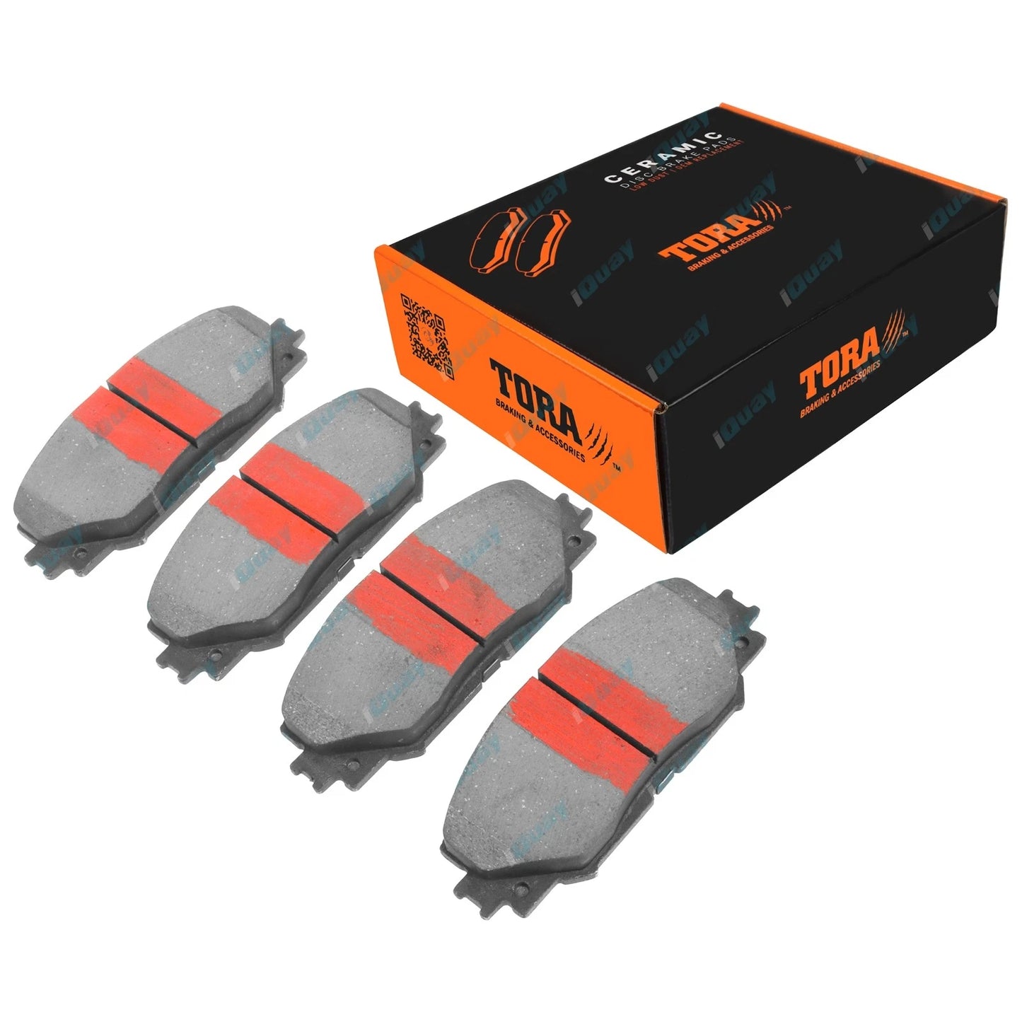 Front Disc Brake Pads Set for Toyota Corolla ZRE152R ZRE153R ZRE182R (2007-2018)