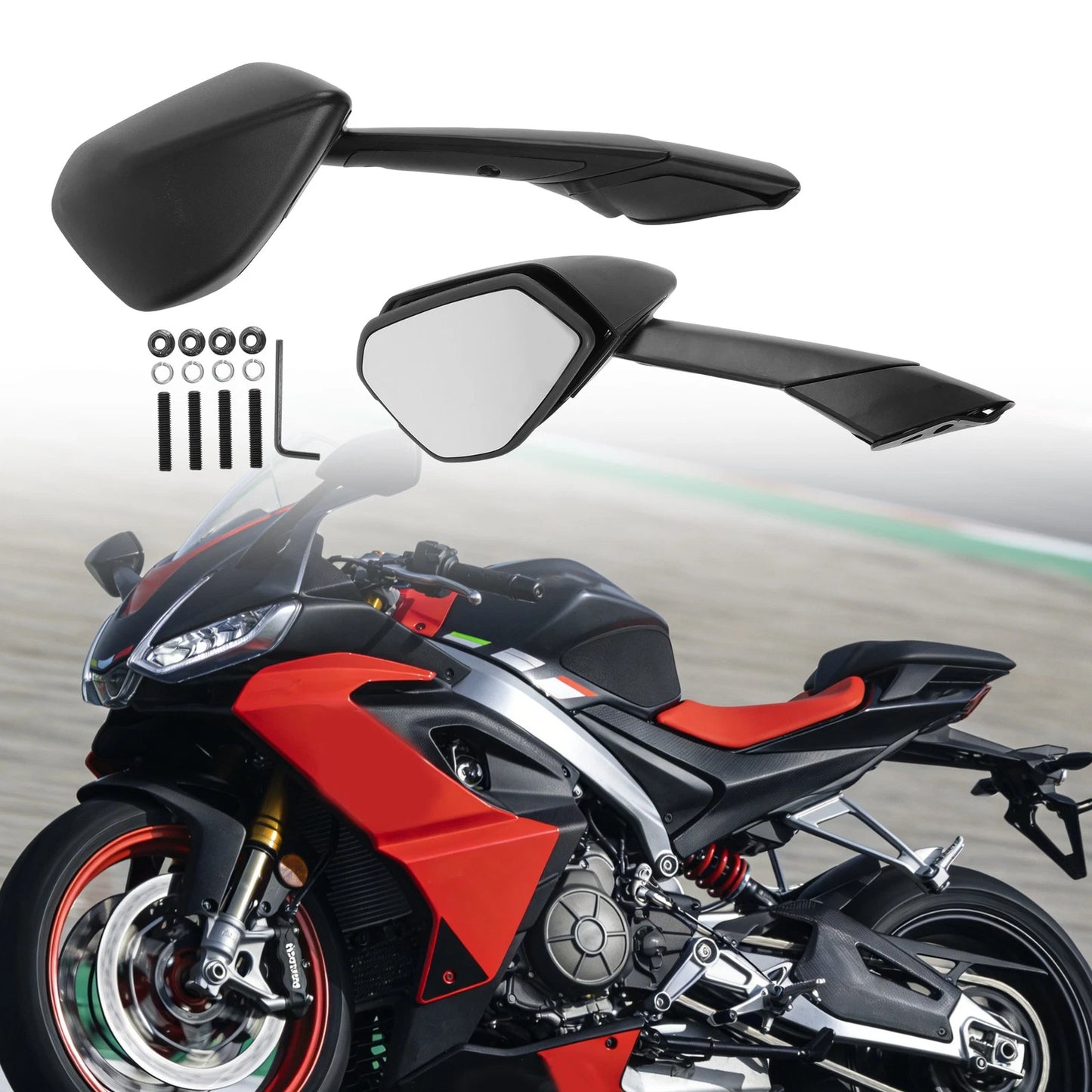 Rear View Mirrors Mount for Aprilia RS660 (2021–2024)
