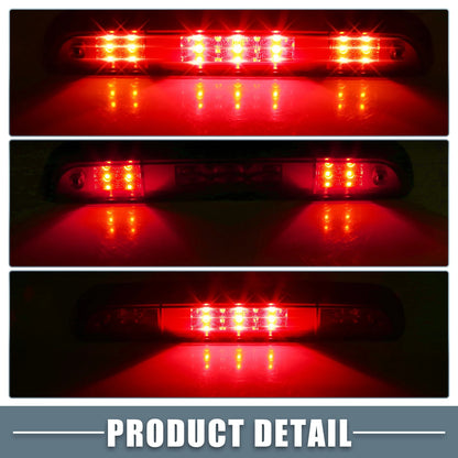High Mount Stop Light for Ford F150 (1997-2003) Chrome Housing Red Lens