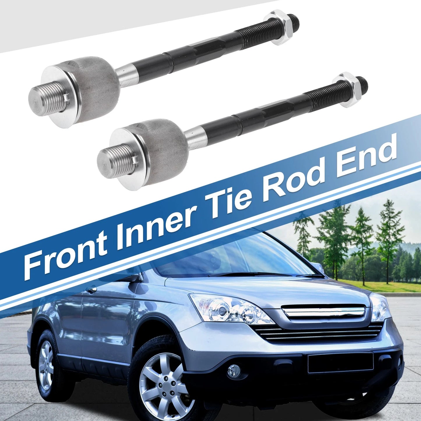 Front Inner Tie Rod End Links for Honda Pilot and Acura MDX