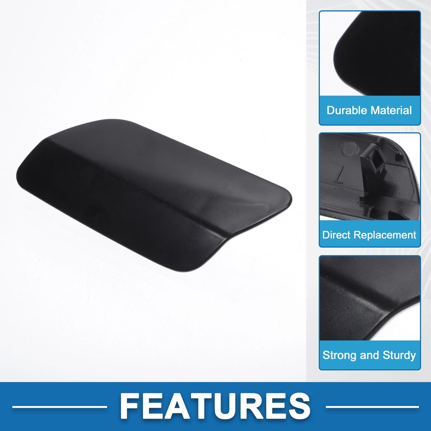 Front Left Bumper Headlight Washer Nozzle Cover for BMW 640i (2012-2015)