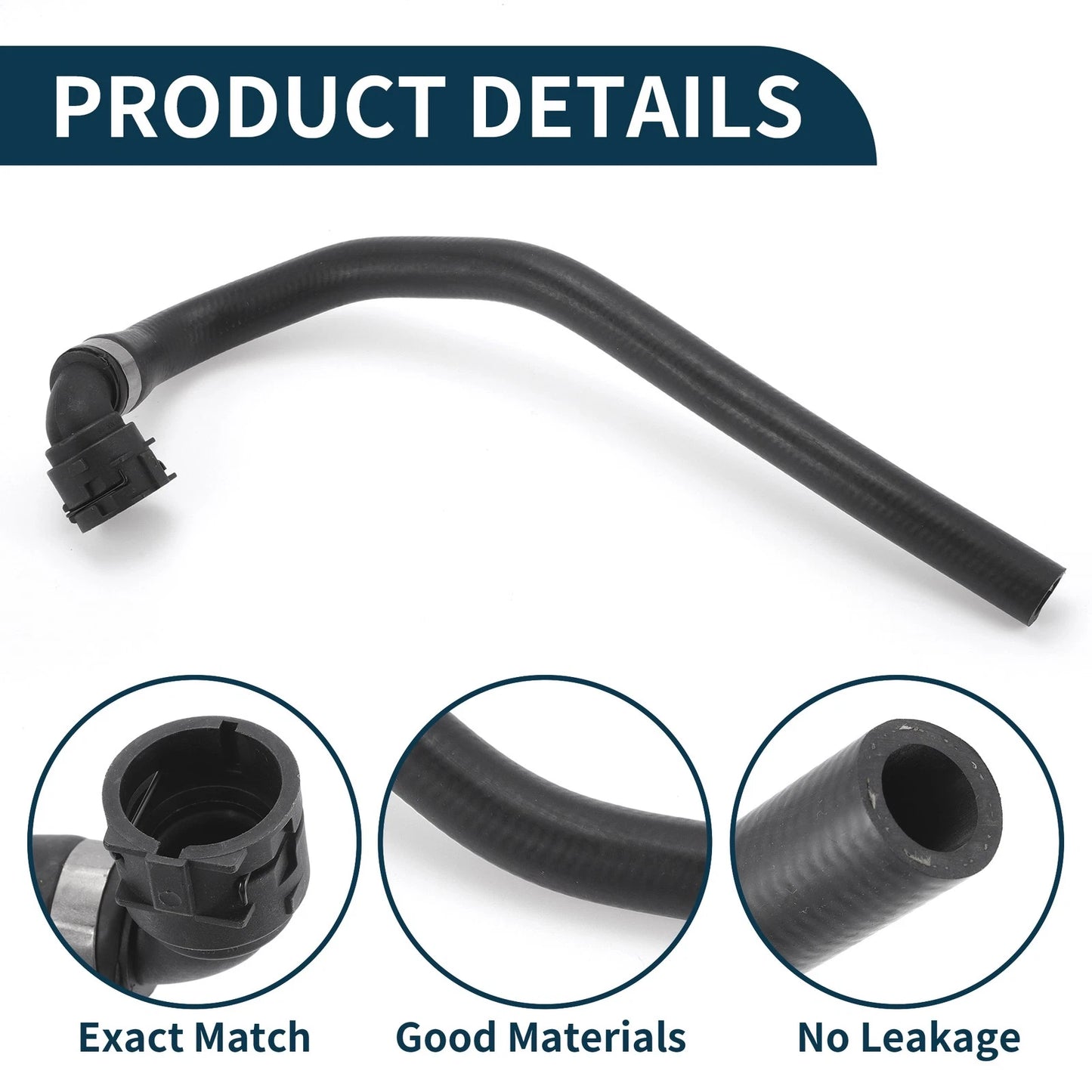 Radiator Hose for BMW X6 xDrive50i E71 4.4T Cooling (2008-2014)