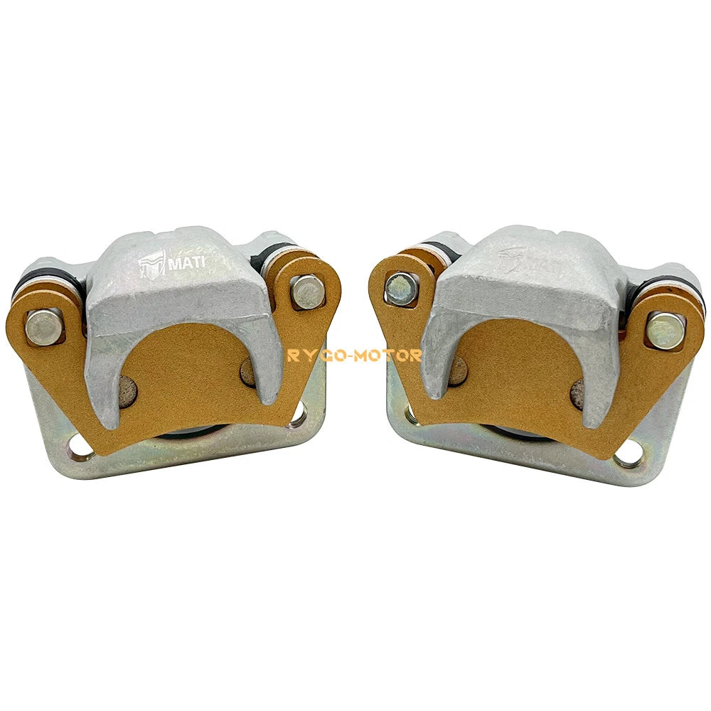 2 x Rear Brake Calipers W/Pads for Polaris Ranger (2009–2019)