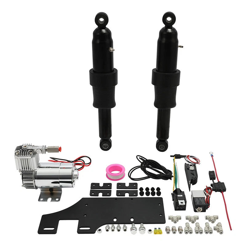Rear Air Ride Suspension Kit for Harley Road Electra Glide (1994-2024)