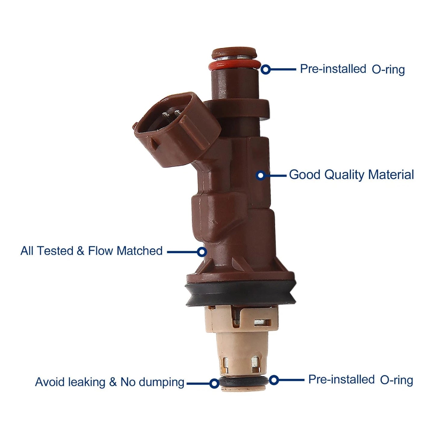 2 Holes Fuel Injector for Toyota Tacoma/4Runner (1999–2004)