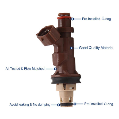2 Holes Fuel Injector for Toyota Tacoma/4Runner (1999–2004)