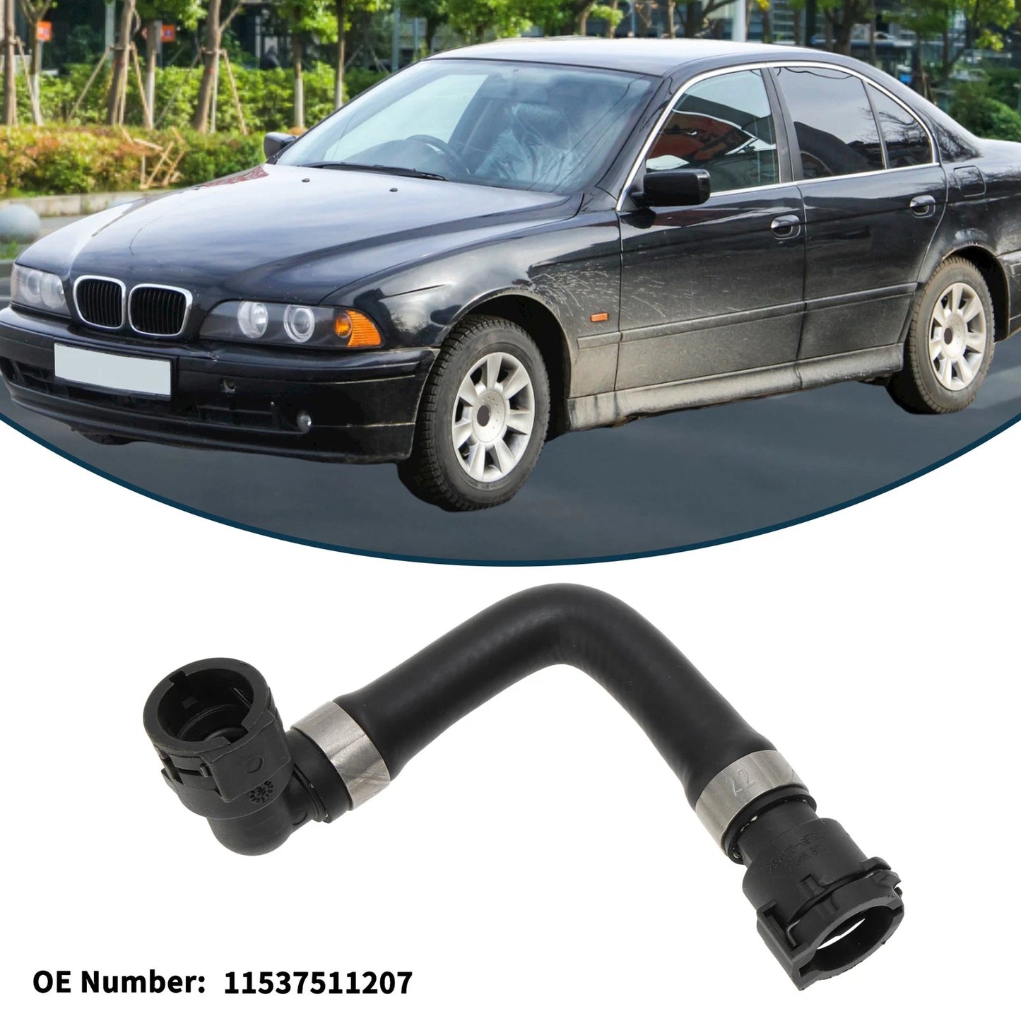 Radiator Hose for BMW 5 Series E39 (1995-2003) Cooling Liquid Pipe