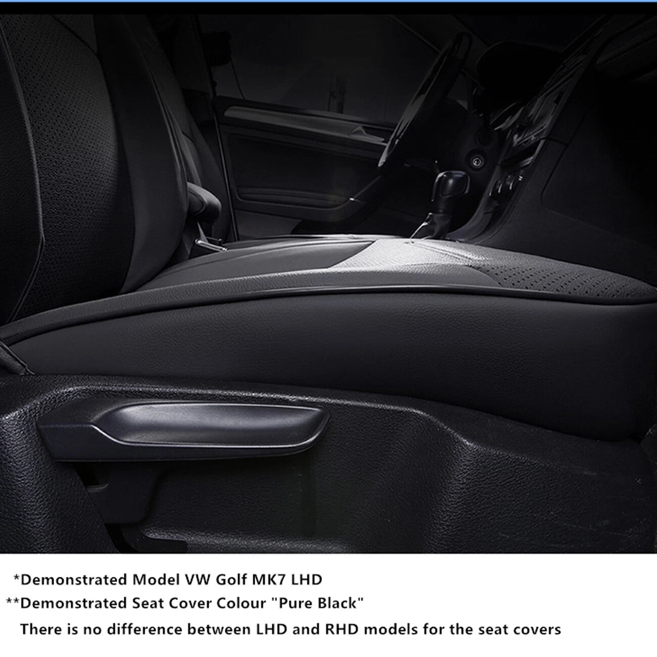Tailor Made PU Leather Seat Covers for VW Golf MK6 (2010-2014) - Mixed Red