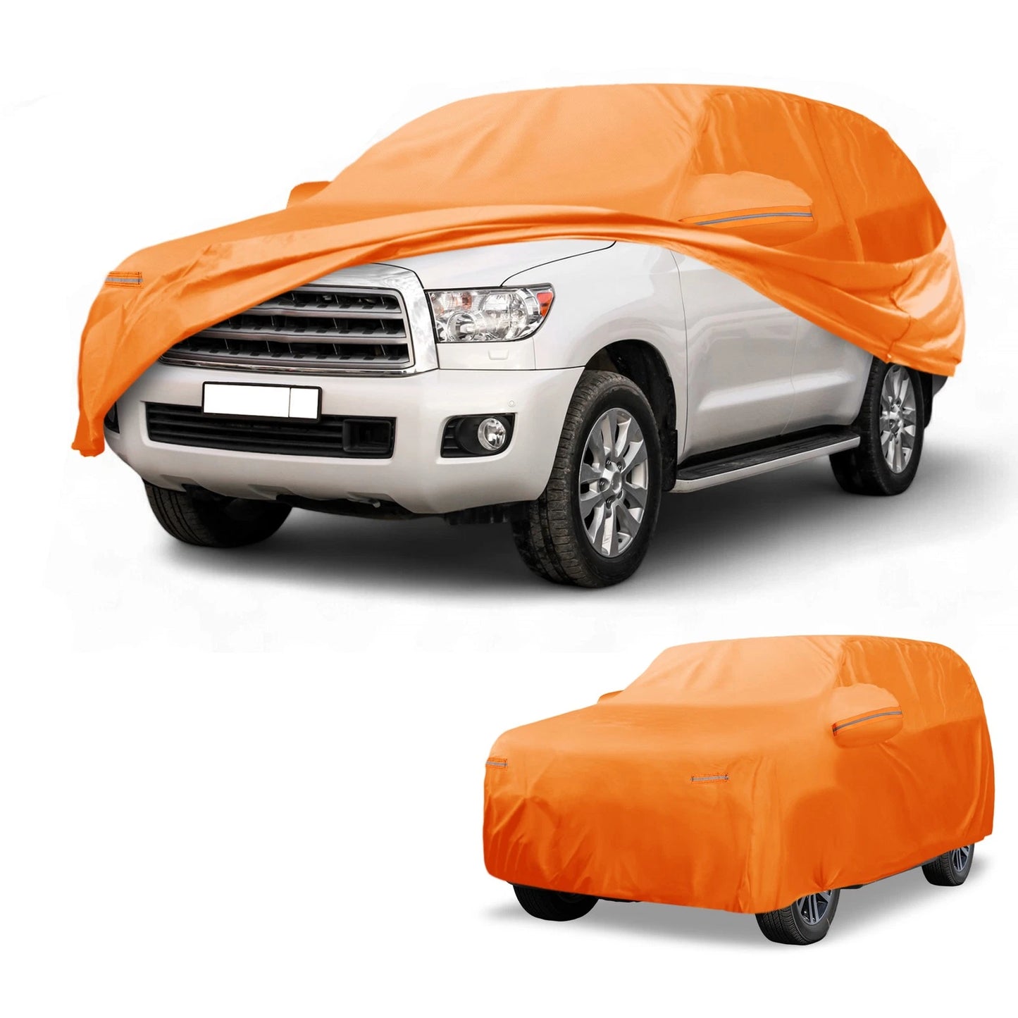 Waterproof All Weather Car Cover for Toyota Sequoia (210D-PU) (2001-2023)
