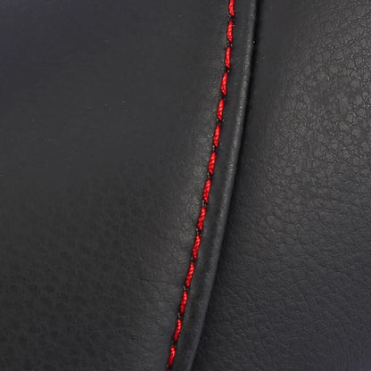 Black Front Seat Armrest Cover  Red Line for Honda CRV (2010-2011)
